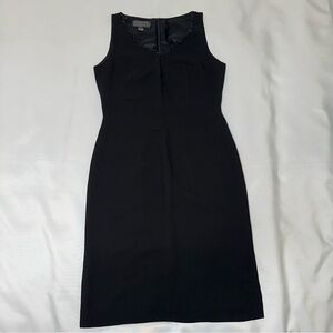 Spenser Jeremy little black dress size‎ 4 LBD ruffled neckline